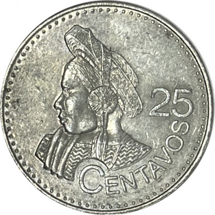 Гватемала 25 сентаво 2011 год