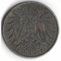 Австрия 2 геллера 1918 год - Герб