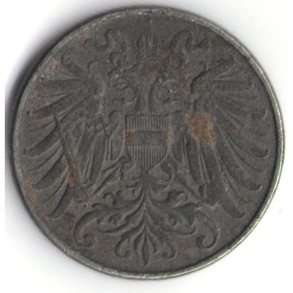 Австрия 2 геллера 1918 год - Герб
