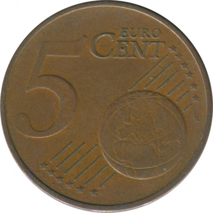 Австрия 5 евроцентов 2003 год