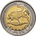 ЮАР 5 рэндов 2016 год