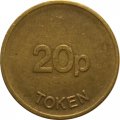 Жетон игровой Великобритания 20 p Token