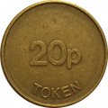 Жетон игровой Великобритания 20 p Token