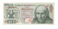 Мексика 10 песо 1975 год - UNC