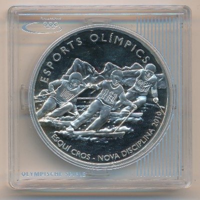 Андорра 10 динеров 2008 год