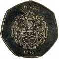 Гайана 10 долларов 1996 год