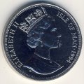 Остров Мэн 1 крона 1994 год - Первый перелет из Англии в Австралию