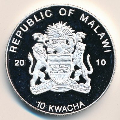 Малави 10 квач 2010 год - Золотой арлекин