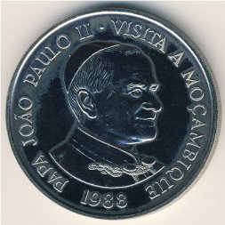 Мозамбик 1000 метикал 1988 год