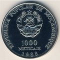 Мозамбик 1000 метикал 1988 год