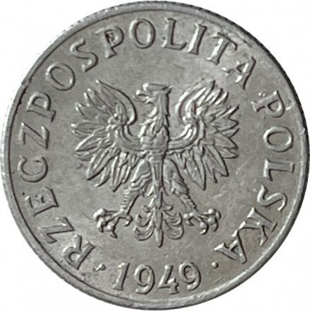 Польша 2 гроша 1949 год