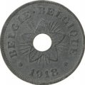 Бельгия 50 сантимов 1918 год