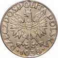 Польша 50 грошей 1938 год