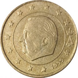 Бельгия 10 евроцентов 1999 год