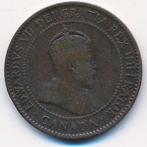 Канада 1 цент 1907 год