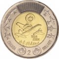 Канада 2 доллара 2024 - 100 лет Королевским военно-воздушным силам Канады