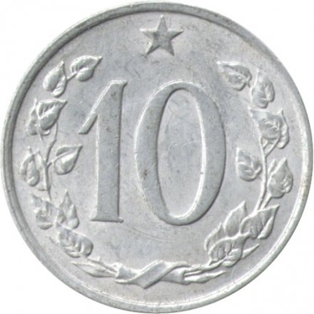 Чехословакия 10 геллеров 1965 год