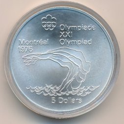 Канада 5 долларов 1975 год