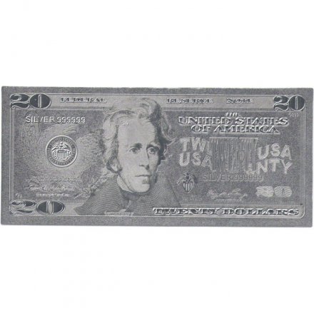 Сувенирная банкнота США 20 долларов - UNC