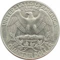 США 25 центов (1/4 доллара) 1991 год - Джордж Вашингтон (D)