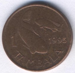 Малави 1 тамбала 1995 год (магнетик)