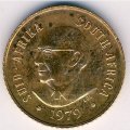 ЮАР 1 цент 1979 год - Окончание президентства Николааса Дидерихса
