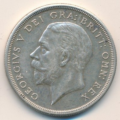 Великобритания 1 крона 1927 год