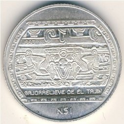 Мексика 1 новый песо 1993 год