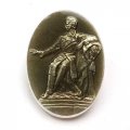 Значок Памятник Пушкину. Пушкинские горы. Псковская область. ЛМД