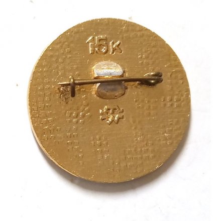 Значок Ленин. Lenin. На разных языках, круглый