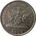 Тринидад и Тобаго 10 центов 2000 год