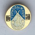Значок. Спорт. Горнолыжный спорт