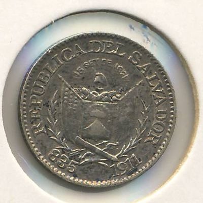 Сальвадор 5 сентаво 1911 год