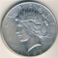 США 1 доллар 1923 год (D)
