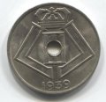 Бельгия 5 сантимов 1939 год (BELGIE-BELGIQUE)