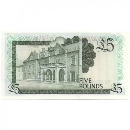 Гибралтар 5 фунтов 1988 год - Елизавета II UNC