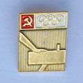 Значок. Олимпиада. Олимпийские игры. Гимнастика