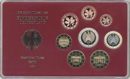 Евро серия Proof Германия 2004 год - Монетный двор «A» (8 монет)