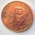 Уругвай 50 песо 2011 - 200 лет независимости. Хосе Хервасио Артигас