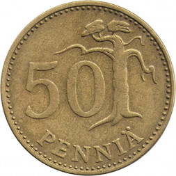 Финляндия 50 пенни 1974 год