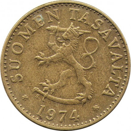 Финляндия 50 пенни 1974 год