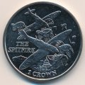 Фолклендские острова 1 крона 2008 год - Супермарин Спитфайр (Supermarine Spitfire)