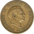 Дания 2 кроны 1952 год - Король Фредерик IX