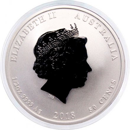 Австралия 50 центов 2018 год - Восточный календарь. Год Собаки