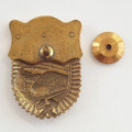 Знак Почетный железнодорожник (с накладкой) копия