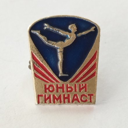Значок &quot;Юный гимнаст&quot;