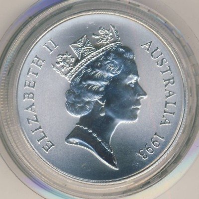 Австралия 1 доллар 1993 год - Кенгуру (серебро)
