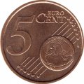 Германия 5 евроцентов 2010 год (A)