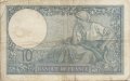 Франция 10 франков 1939 год - Портрет Афины (Минервы). Крестьянка