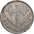 Франция 1 франк 1944 год ETAT FRANCAIS (B)
